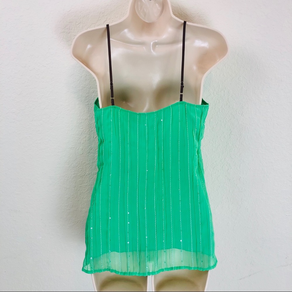 No Boundaries green brown camisole top - Picture 2 of 16
